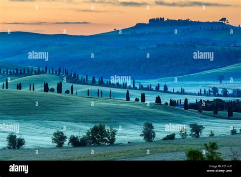 Crete Senesi Tuscany Italy Stock Photo Alamy