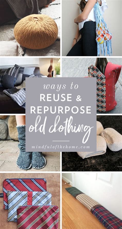 22 Practical Ways To Repurpose Old Clothing Into Something New