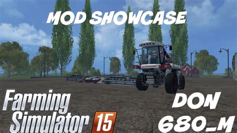 Farming Simulator 2015 Mod Showcase Don Forage Harvestor Youtube