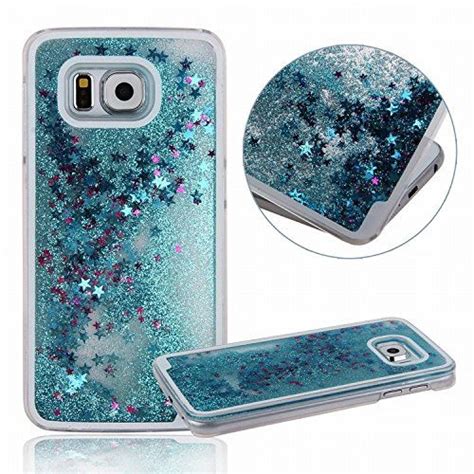 Galaxy S6 Case E Uniq Transparent Plastic 3d Glitter