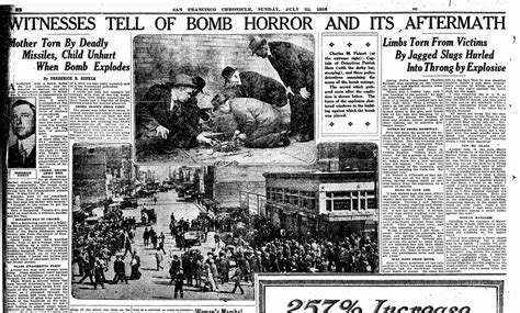 The Deadliest Terror Attack In Sf History Happened 100 Years Ago Today