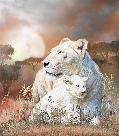 Wild Generations Lioness Mixed Media By Carol Cavalaris Fine Art