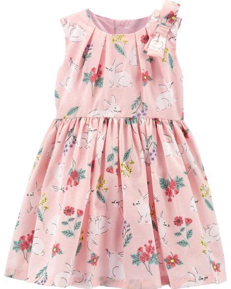 Floral Bunny Dress Girls Easter Dresses Bunny Dress Carters Baby Girl