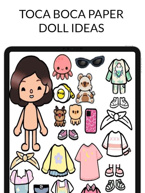 Toca Boca Ideas In Paper Dolls Toca Boca Life Paper Dolls Sexiezpicz
