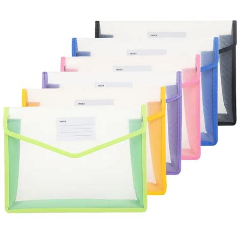 Plastic File Folder Poly Envelopes Expanding File Wallet Document