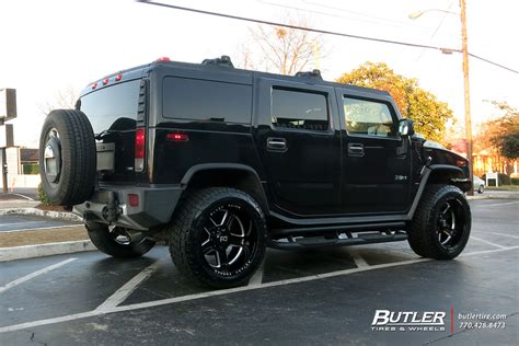 Hummer H2 With 22in Black Rhino Canon Wheels Exclusively From Butler