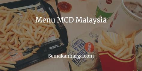 See more of malaysia mcdonald happy meal toys collection on facebook. Promosi Harga Menu McD Malaysia 2020