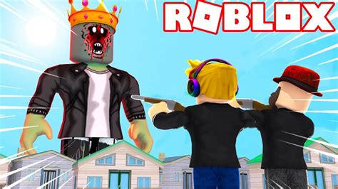Destroy A Zombie King In Roblox Zombie Attack Youtube