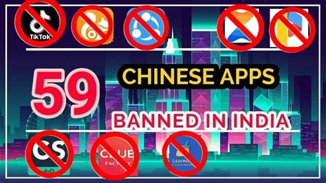 59 Chinese Apps Banned In India Full List Quickly Uninstall It Youtube