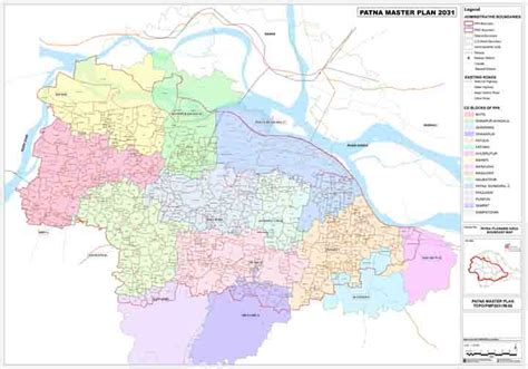 Patna Master Plan 2031 Planning Area Maps