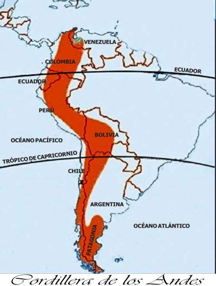 Estados Unidos Para Editar Nervio Los Andes Mapa Sacudir Compromiso Postre