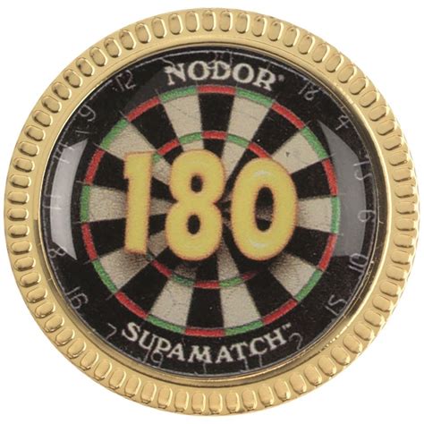 Darts 180 Metal Badge Round 12 Ebay