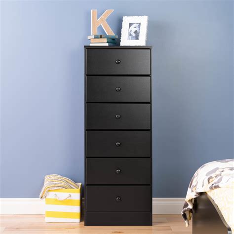 Dresser with extra large drawers. Astrid 6-Drawer Tall Dresser, Multiple Finishes - Walmart ...