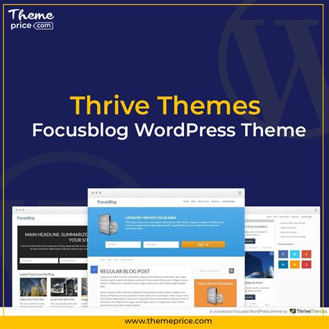 Thrive Themes Focusblog Wordpress Theme Not Nulled