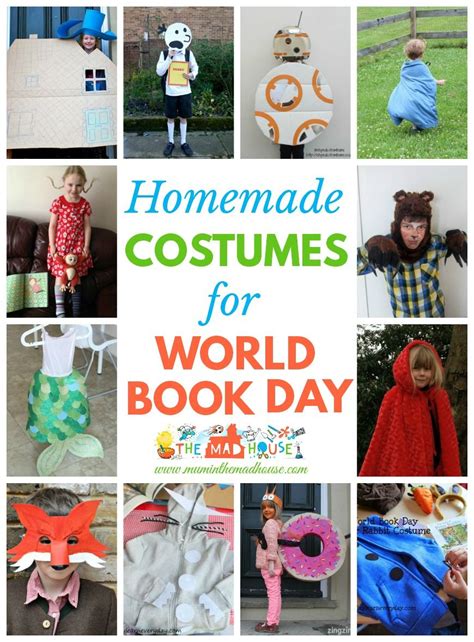 From willy wonka to alice in wonderland. DIY World Book Day Costume ideas for school | Book day ...