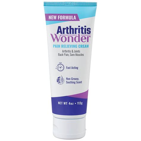Arthritis Wonder Pain Relieving Cream With Wogonin Easy Comforts