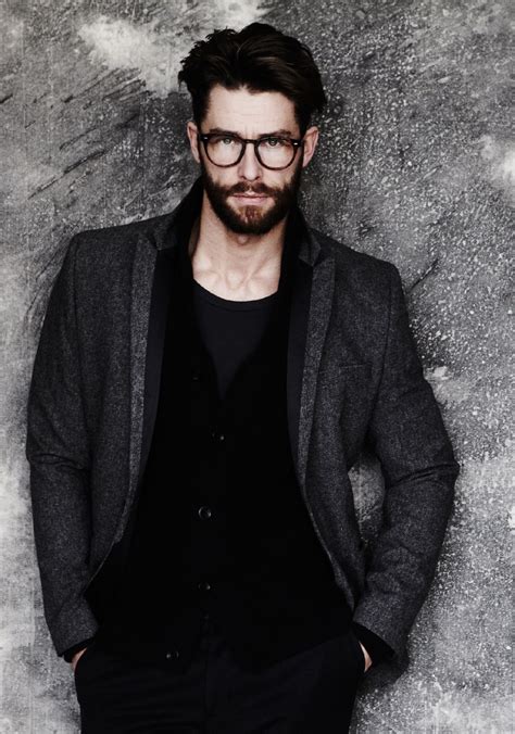 layered - charcoal on black - slick. Fashion Moda, Look Fashion, Mens