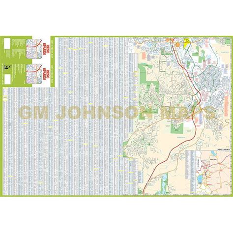 Reno Sparks Nevada Street Map Gm Johnson Maps
