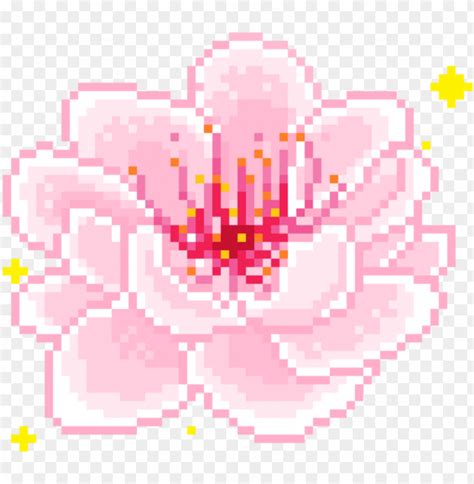 Free Download Hd Png Freetoedit Cute Kawaii Pixel Pastel Rose