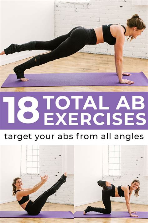 18 Best Ab Exercises For Women Video Nourish Move Love