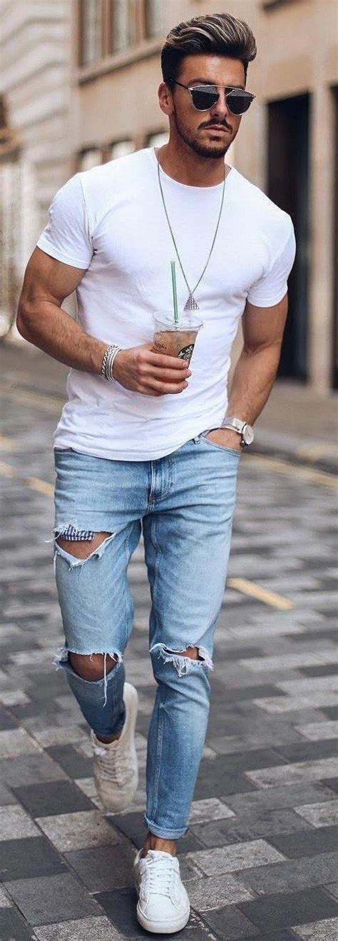 How To Style White T Shirts The Right Way Shirt Outfit Men White