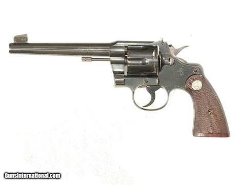 Colt Officers Model Heavy Barrel Revolver