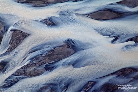 River Patterns 2 Aerials Iceland Europe Synnatschke Photography