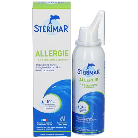 Stérimar Allergie 2in1 Nasenspray And Spülung 100 Ml Shop