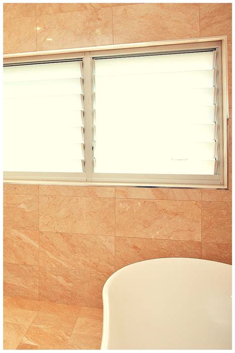 Wideline Louvre Windows Are Perfect For Bathrooms As They Can Maintain