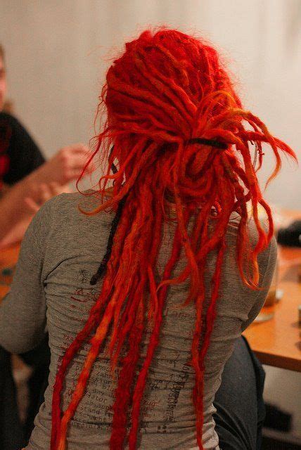 red dreadlocks beautiful dreadlocks synthetic dreadlocks dreads girl hippie dreads dreads