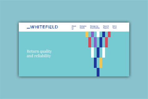 Whitefield Funds Website And Annual Report Saturday Creative Branding