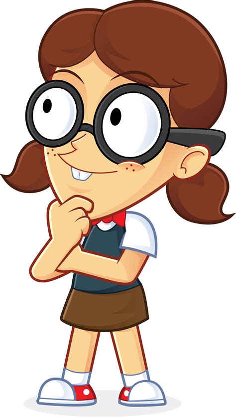 2400000000 Thinking Kid Cartoon Png Free Transparent Png Clipart Images