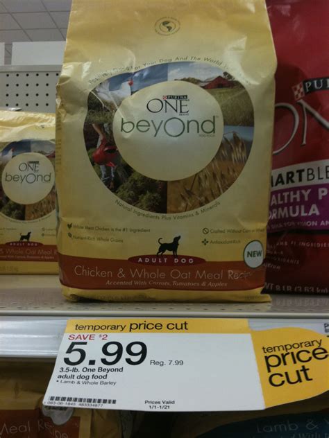 Purina one's smartblend sensitive systems formula just might be the perfect option for her. Target: Purina One Beyond Dog Food $.99 - My Frugal Adventures