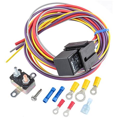 Buy Jegs Manual Controlled Single Fan Wiring Harness And Relay Kit 30