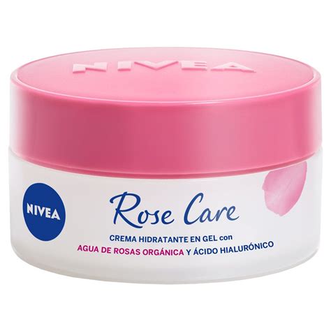 Nivea Rose Care Crema Hidratante En Gel Para Todo Tipo De Piel X 50ml