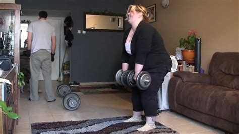 Pound Woman Lifting Weights HECK YEAH YouTube