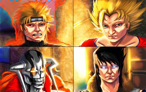 Goku dragon ball vs naruto. Goku And Naruto Wallpapers - Wallpaper Cave