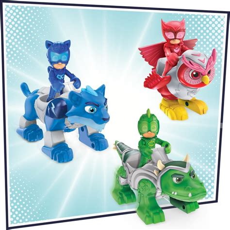 Pj Masks Animal Power Hero Animal Trio Preschool Toy Action Figure And