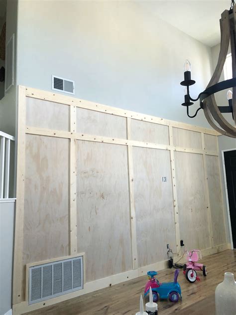 Diy Board And Batten Wall Diy And Home Decor Domestic Blonde