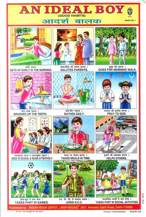 An Ideal Boy One Of A Collection Of Indian School Posters Flickr