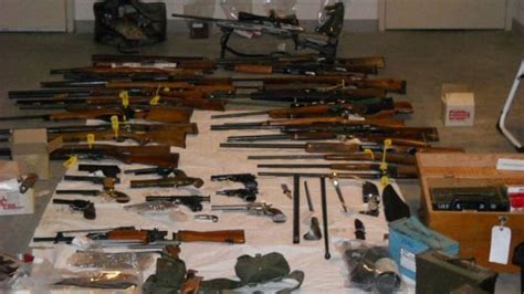 Rcmp Seize Dozens Of Guns Cbc News
