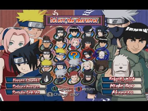 Naruto Clash Of The Ninja 2 Nintendo Gamecube Ntsc J Japan Gc Game C