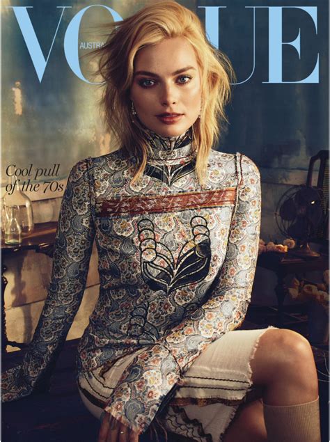 Mana Hair Hair Crush Margot Robbie In Vogue Australia