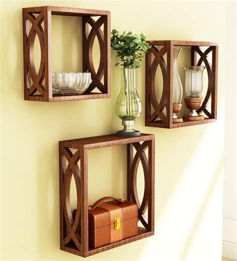 Wooden Wall Shelves Wd 13 By Home Store Online Wall Shelves Home