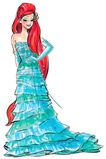 Ariel Concept Art Posted To Disney Princess Designer Colle Flickr