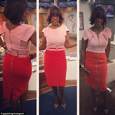 Gayle King Shows Off Her Slimmed Down Figure After Dropping 25lbs