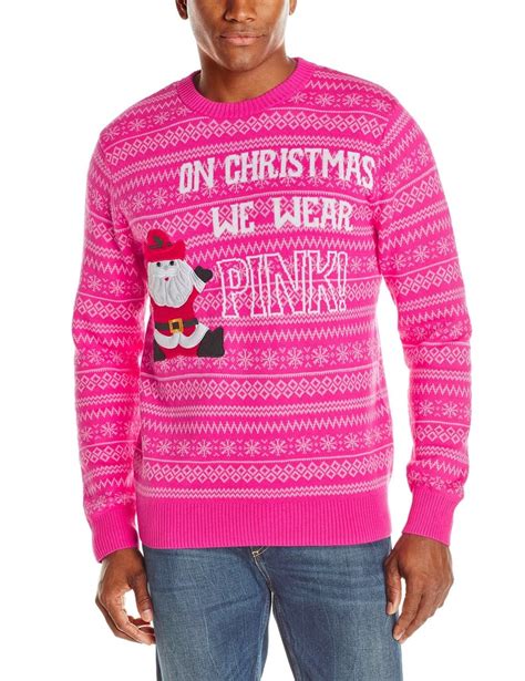 We Wear Pink Ugly Christmas Sweater Affordable Ts For Your Guy Friend Popsugar Love