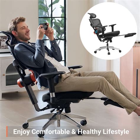 Topchances High Back Office Chair Ergonomic Desk Chair With Armrest