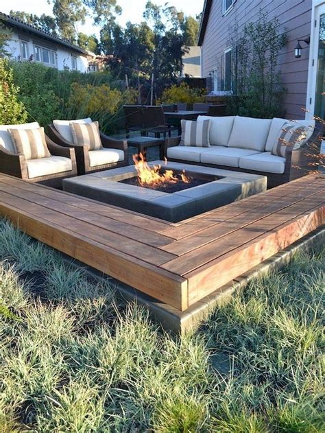 60 Easy Backyard Fire Pit With Cozy Seating Area Ideas