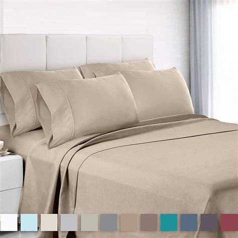 Empyrean Bedding 6 Piece Hotel Luxury Soft Double Brushed Premium